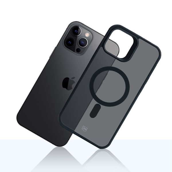 APPLE IPHONE 12 PRO MAX - 3MK SMOKE MAGCASE