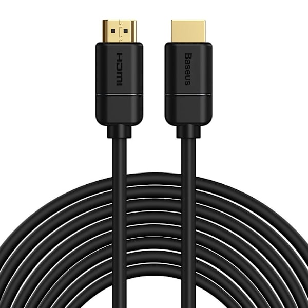 Baseus-kabel HDMI 2.0 4K 30 Hz 3D HDR 18 Gbps 8 m svart (CAKGQ-E01)