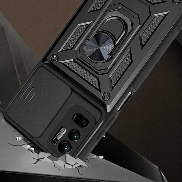 Spacecase Case Cover För Xiaomi Redmi Note 10 5G Poco M3 Pro Black