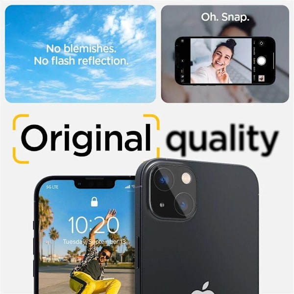 CAMERA PROTECTOR SPIGEN OPTIK.TR CAMERA PROTECTOR 2-PACK IPHONE 14/14 PLUS SORT