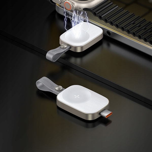 MCDODO USB-C INDUKTIV KLOCKLADDARE FOR APPLE WATCH 8 9 SE ULTRA STRAP