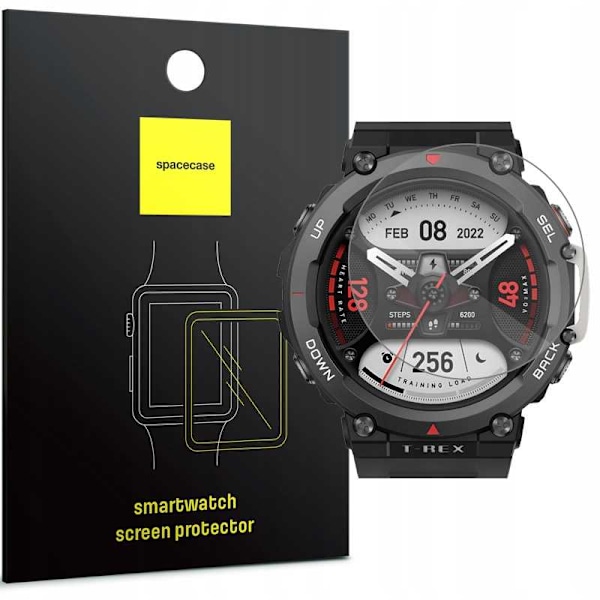 Rymdskydd Härdat Glas För Amazfit T-Rex 2 2.5D Klockskydd