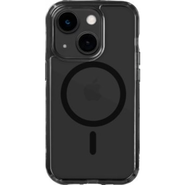 LAUT Crystal Matter - beskyttelsesdeksel for iPhone 13/14, kompatibel med MagSafe (svart)