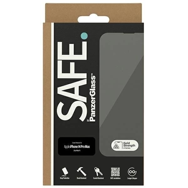 SAFE by PanzerGlass Ultra-Wide Fit herdet glass for iPhone 14 Pro Max