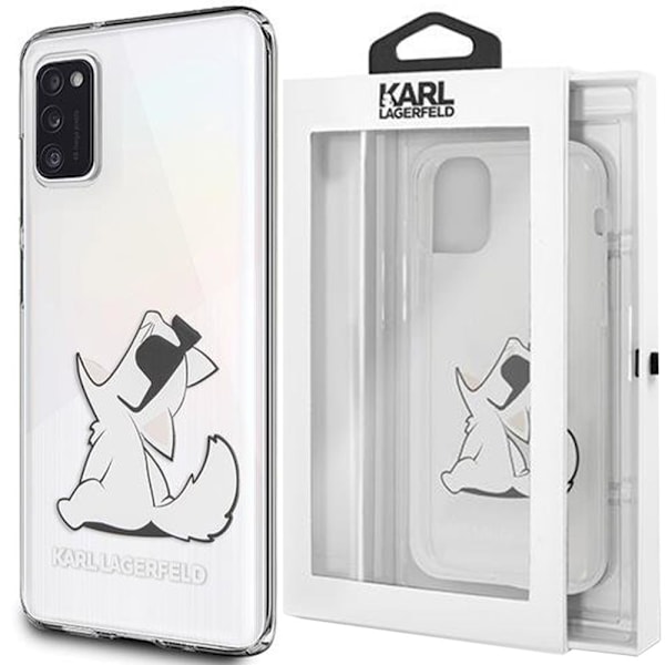 KARL LAGERFELD CHOUPETTE SJOV ETUI TIL SAMSUNG GALAXY A31 - GENNEMSIGTIG