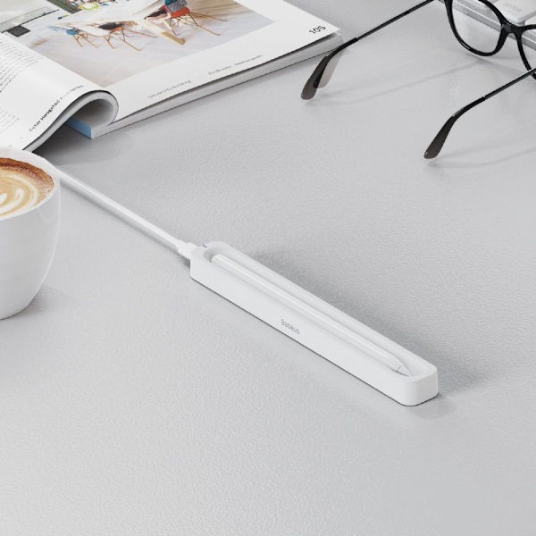 Trådløs lader til Apple Pencil 2 / Baseus stylus - hvit