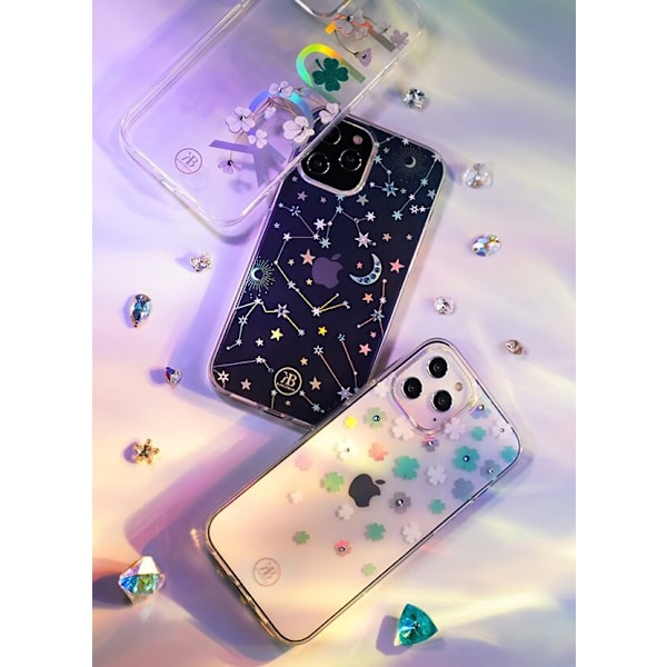KINGXBAR CASE MED ORIGINAL SWAROVSKI KRYSTALER TIL IPHONE 12 MINI