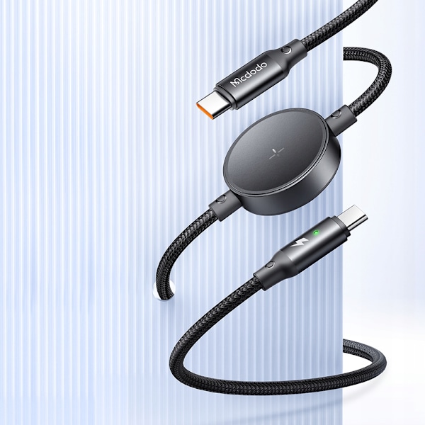 MCDODO INDUKTIV LADDARE FÖR SAMSUNG GALAXY WATCH 2IN1 USB-C KABEL FÖR BÄRBAR DATOR