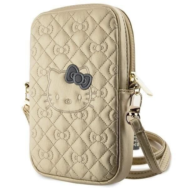 Hello Kitty Quilted Bows Strap bag - gull