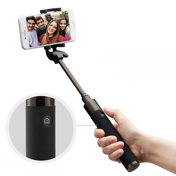 SPIGEN S530W TRÅDLØS SELFIE STIK SORT