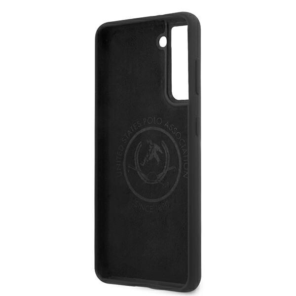AMERIKANSK SAG POLO ASSN. SILIKONELOGO PÅ SAMSUNG GALAXY S21 - SORT