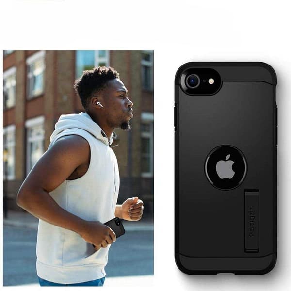 SPIGEN TOUGH ARMOR IPHONE SE 2020 / 2022 SVART
