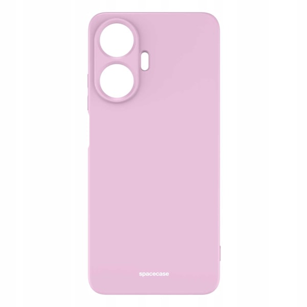 Spacecase Silikonecase För Realme C55 Lilac Pink