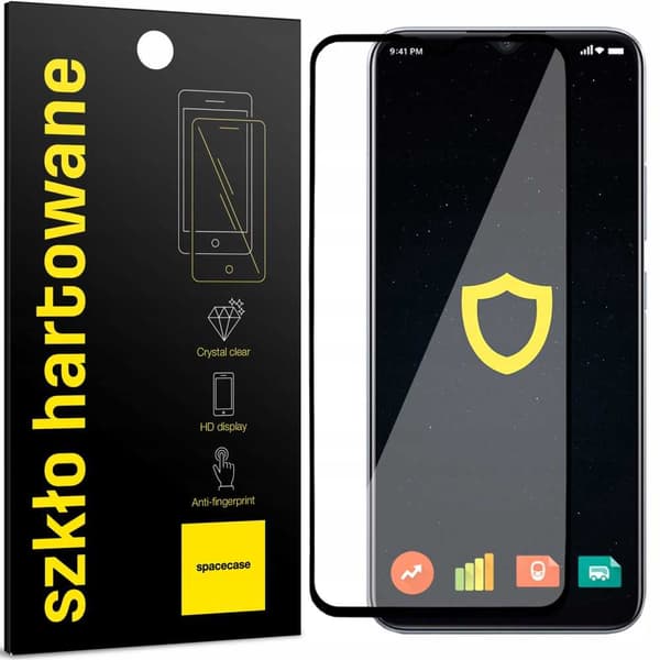 Spacecase Case Glass 5D Skydd För Realme C21 Skyddsglas