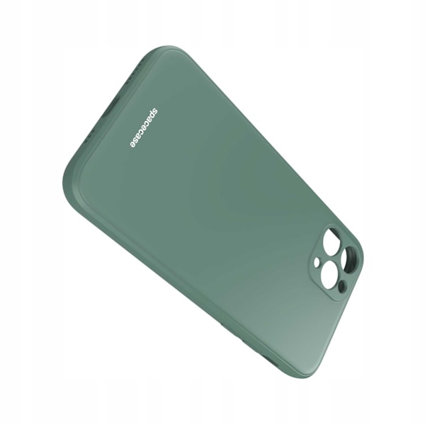 Spacecase Silikonecase Till Iphone 11 Pro Max Case Grönt Skydd