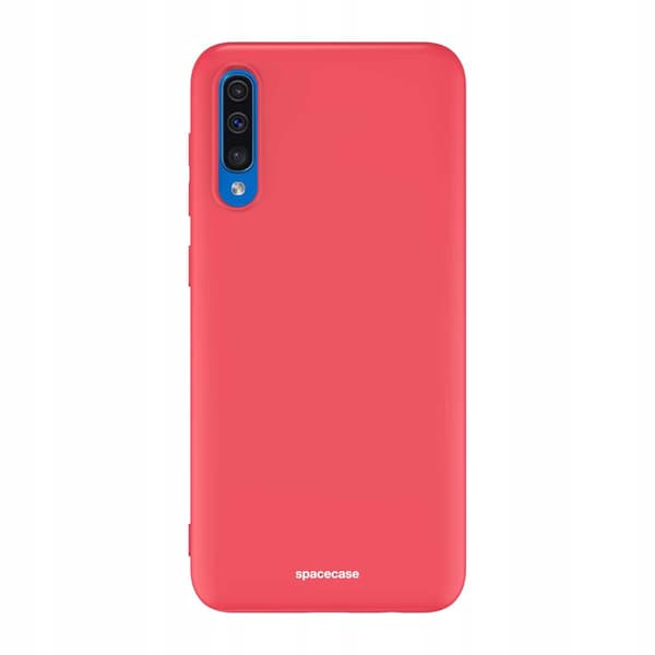 Spacecase Silikonfodral För Samsung Galaxy A50 Red