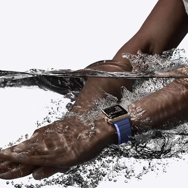 Magnetisk Apple Watch SE 8, 7, 6, 5, 4, 3, 2, 1 (41, 40, 38 mm) Dux Ducis-bånd (LD-versjon) - blå