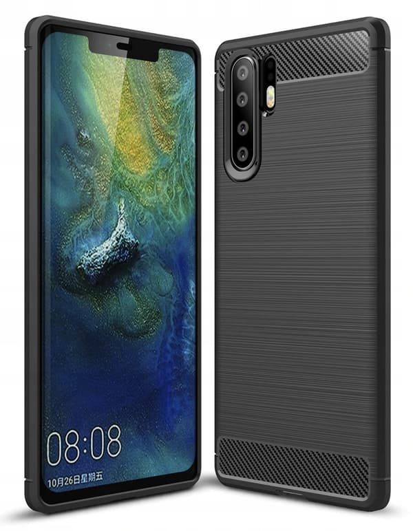 Spacecase Fodral För Huawei P30 Carbon Black