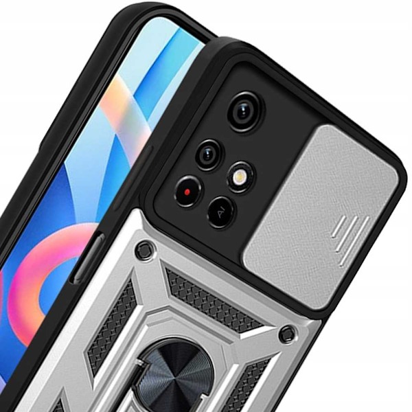 Spacecase Case Cover För Poco M4 Pro 5G Silver