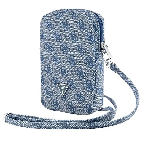 Guess Zip 4G Triangle bag - blå