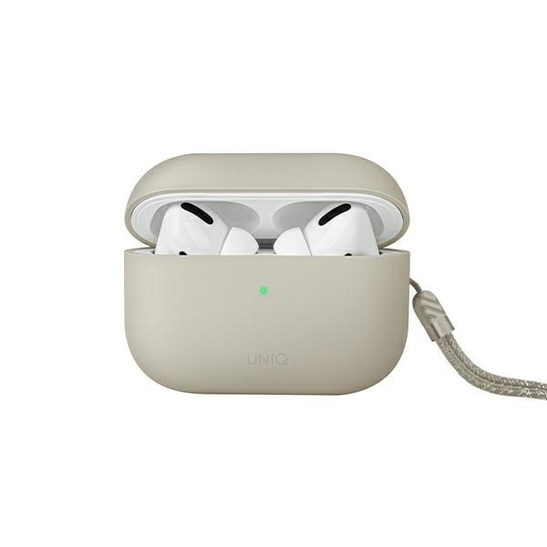 UNIQ-deksel for Lino AirPods Pro 2 gen silikonbeige/beige elfenbensenheter