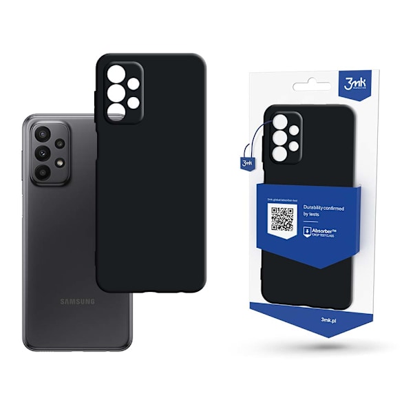 SAMSUNG GALAXY A23 4G - 3MK MATT CASE BLACK