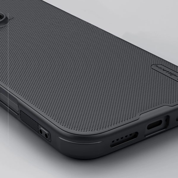 NILLKIN SUPER FROSTED SHIELD PRO MAGNETIC COVER TIL IPHONE 16 PRO MAX - SORT