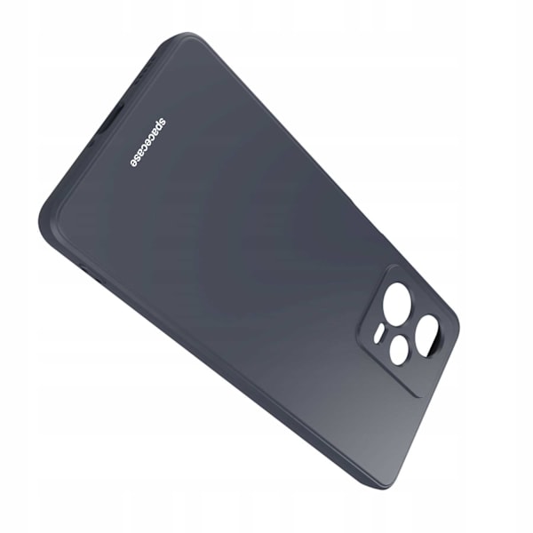 Spacecase Silikonfodral För Xiaomi Redmi Note 12 Pro 5G Black