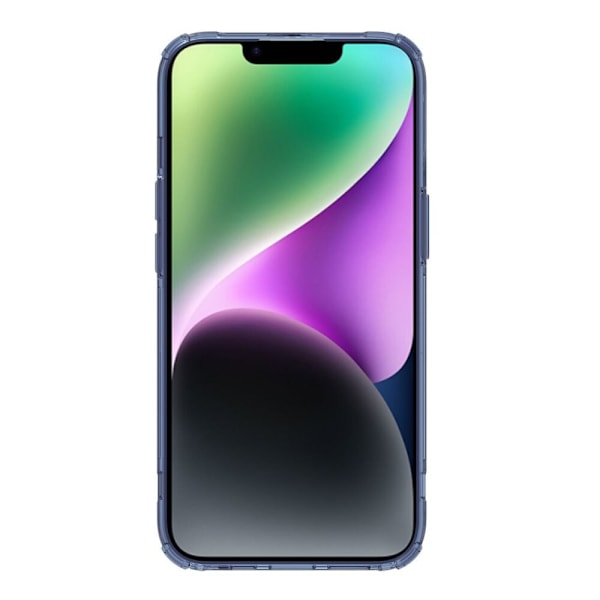 Nillkin Nature Pro Magnetic Case iPhone 14 Plus magnetisk deksel MagSafe blå