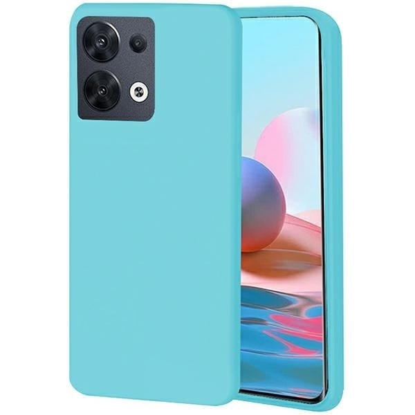 Beline Candy Case för Oppo Reno 8 blå/blå