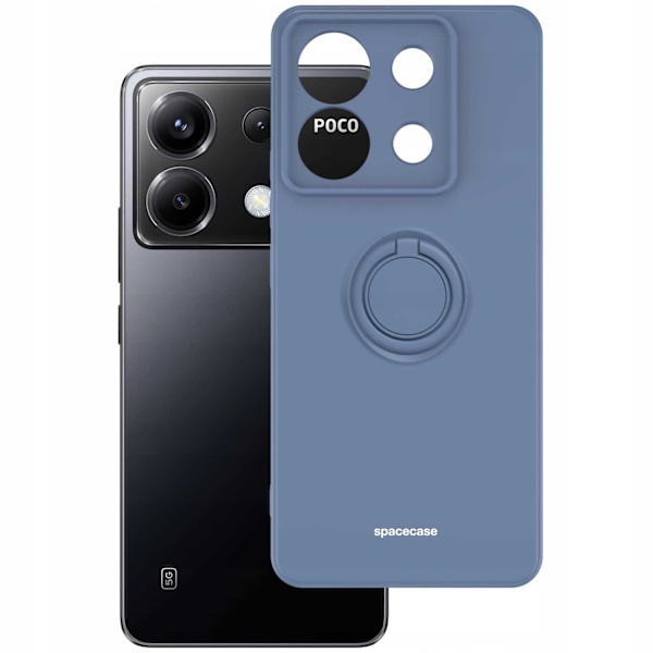 Spacecase Silikonecase Poco X6 Rm Note 13 Pro 5G Blå