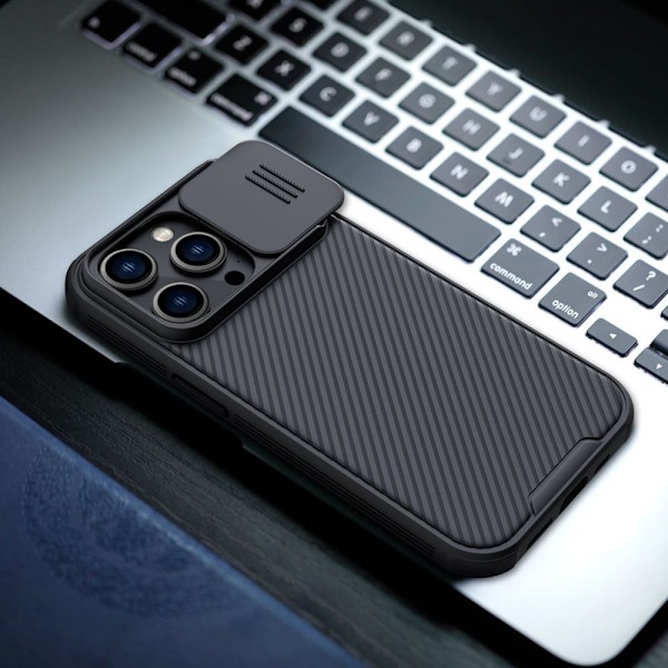 NILLKIN CASE CAMERA COVER TIL IPHONE 14 PRO BLUE