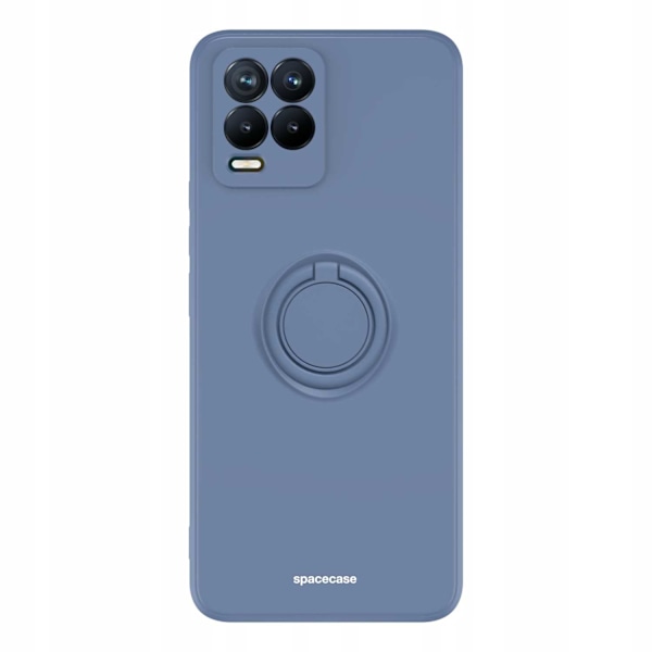 Spacecase Silikonecase Ring För Realme 8 8 Pro Blue