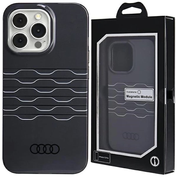 AUDI IML MAGSAFE ETUI TIL IPHONE 14 PRO MAX - SORT