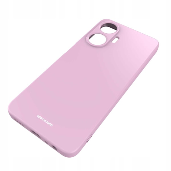 Spacecase Silikonecase För Realme C55 Lilac Pink