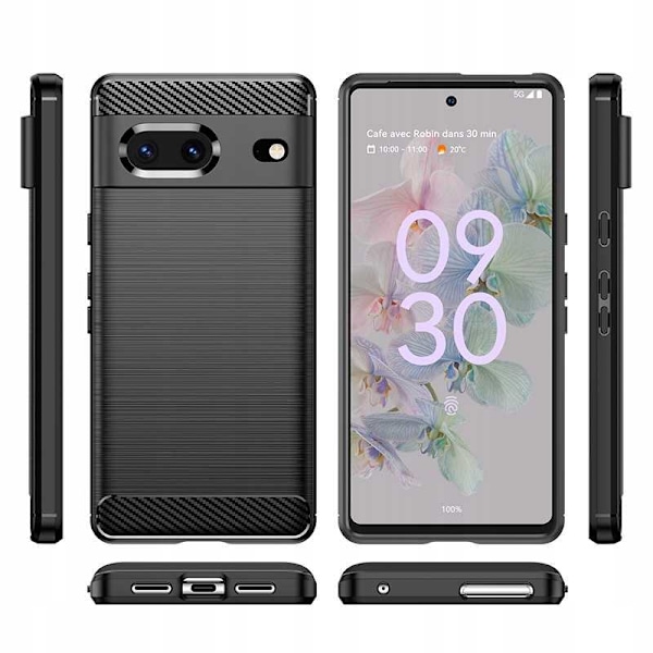 Rymdfodral Google Pixel 7 Svart Kol