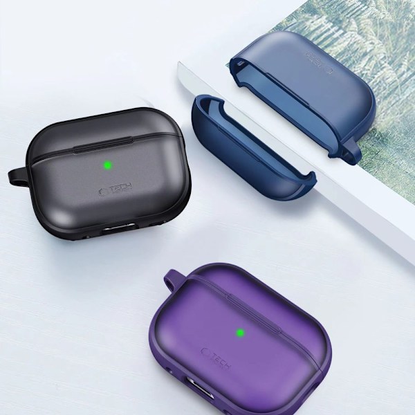 TECH-PROTECT MAGMAT APPLE AIRPODS PRO 1/2 MAT GRÅ