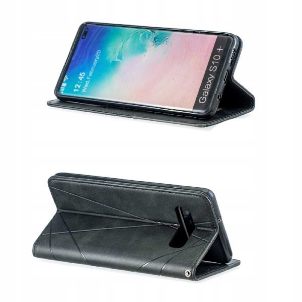 Zaps Origami-Fodral För Samsung Galaxy S10+ Svart