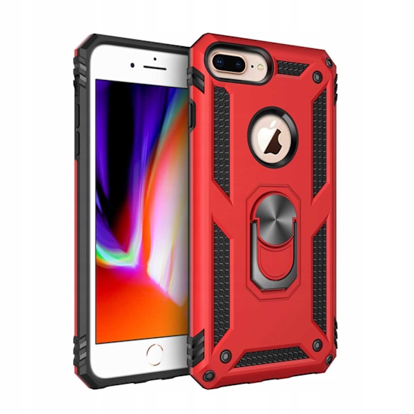 Spacecase Fodral För Iphone 6 7 8 Plus Ring Nx Röd