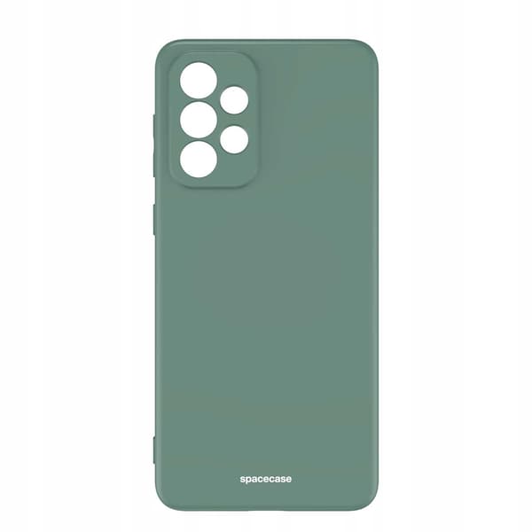 Spacecase Silikonfodral För Samsung Galaxy A33 5G Mörkgrön