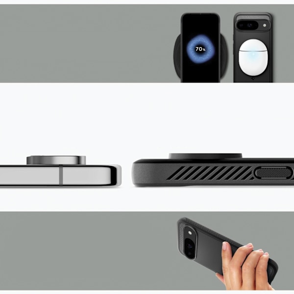 SPIGEN RUGGED ARMOR GOOGLE PIXEL 9/9 PRO MAT SORT