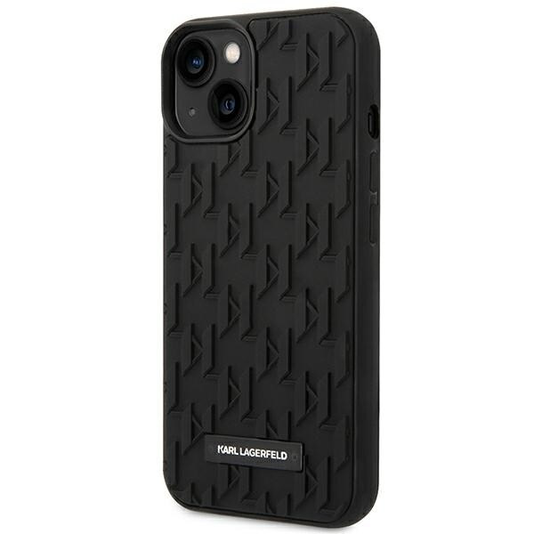 Karl Lagerfeld KLHCP14MRUPKLPK iPhone 14 Plus 6.7 hardt deksel svart/svart 3D-monogram