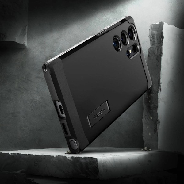 Spigen Tough Armor beskyttelsesdeksel til Samsung Galaxy S24 Ultra - svart