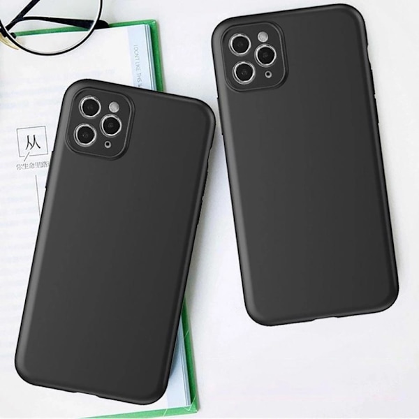 Mjukt fodral till Samsung Galaxy A55 - svart