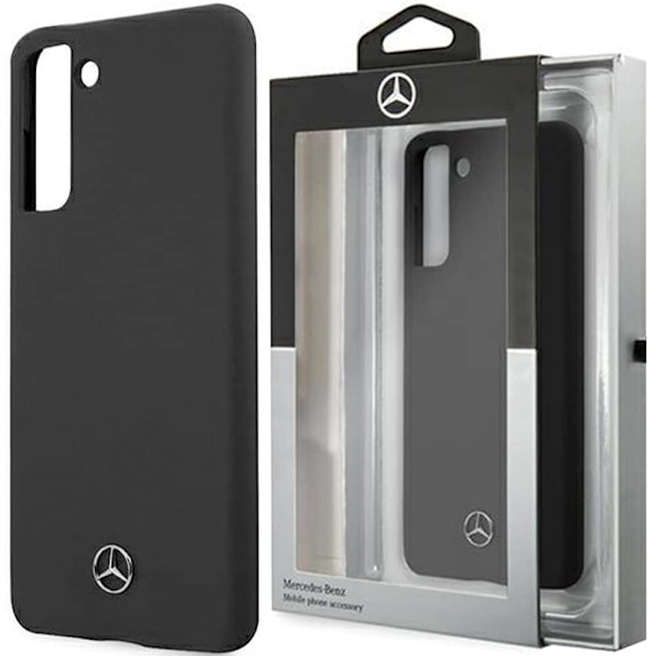 Mercedes MEHCS21SSILBK S21 G991 sort/svart hard veske Silicone Line