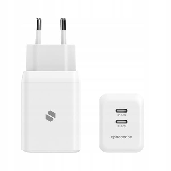 Rymdfall Usb C Laddare 45W Gan För Telefon För Iphone Samsung Xiaomi