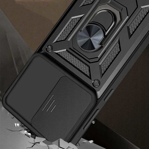 Spacecase Case Cover För Poco X6 Rm Note 13 Pro 5G Svart
