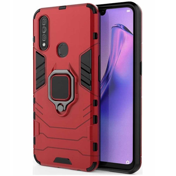 Spacecase X-Ring Fodral För Oppo A31 Rött Skydd