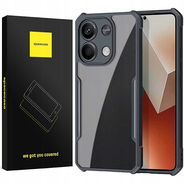 Spacecase Case Cover För Xiaomi Redmi Note 13 4G Svart