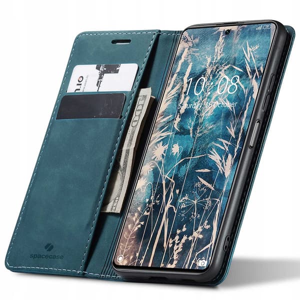 Spacecase Pålbocksväska För Samsung Galaxy Note 10 Lite Blue